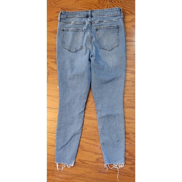 Old Navy Jeans Women Size 10 High Rise Rockstar Super Skinny Denim - Picture 2 of 10